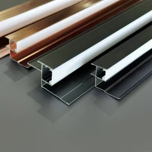Custom Aluminum Profiles Corrosion Resistant Metal Lines Metal Strip Wall Panel Clip Metal Trims