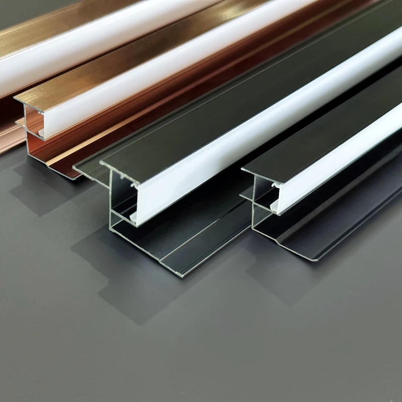Custom Aluminum Profiles Corrosion Resistant Metal Lines Metal Strip Wall Panel Clip Metal Trims