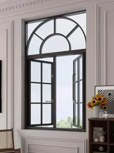 Custom Aluminum Windows for Windproof Post Modern Style Kitchens Hotels Residences