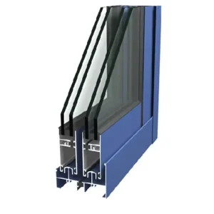 Custom Anodized Aluminium Extrusion Profile Aluminum Frames with Bending Cutting Welding Services for Windows Doors