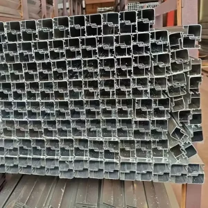Custom Anodized & Powder Coated 6063 T5 Aluminum Window and Door Profiles Architectural Aluminum Extrusion Manufacturer