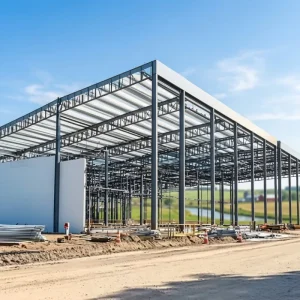 Custom Anti Corrosion Prefab Light Steel Structure Warehouse Steel Frame Workshop Industrial Metal Building