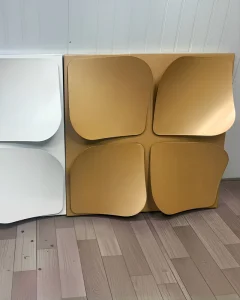 Custom CNC Cut Square Aluminum Ceiling Panels with Arabic Geometric Mashrabiya Patterns Fireproof for Hotel Mosque Luxury Villa