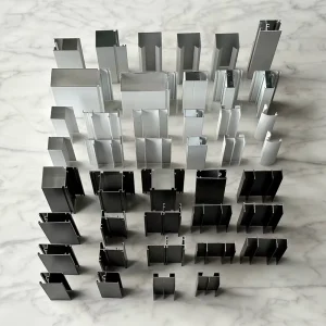 Custom Colombia Existing Mold Aluminum Profiles 6061 6063 Aluminum Alloy Extrusion Aluminum Profiles Perfil De Aluminio