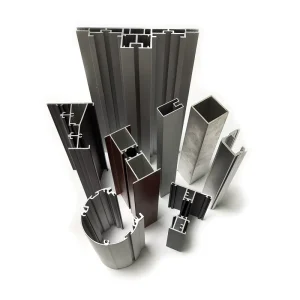 Custom Color 6000 Series Anodized Aluminum Extrusion Profiles with Cutting Bending Welding Services