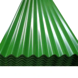 Custom Color Coated Galvanized Corrugated Board For Roofing Astm bis en Certified With Bending welding cutting Processing