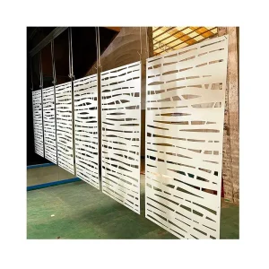 Custom Decorative Interior Metal Aluminum Panel Laser Cut Decorative Metal Panels for Interior Walls