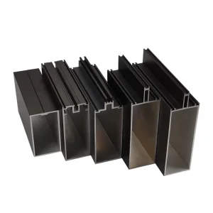 Custom Extrusion Aluminum Profile 6063 (6000 Series) Bending & Cutting Services Window & Door Frames China Factory
