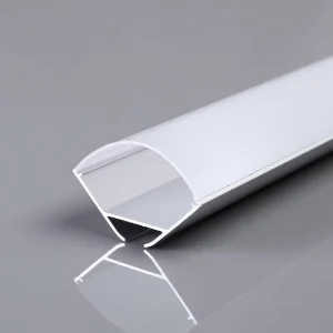 Custom Extrusion Profile LED Direct Indirect Acrylic Lighting Channel Cover Plastic Aluminum Profile
