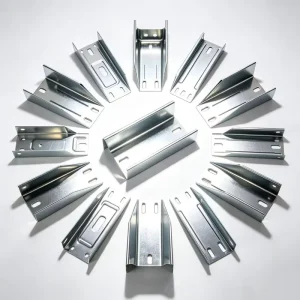 Custom Galvanized Sheet Metal Stamping Bracket Precision Hardware Stamped Parts for Building Steel Structure
