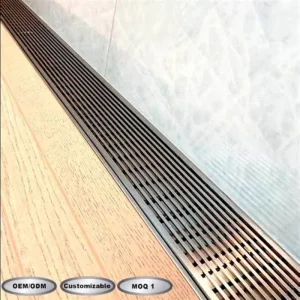 Custom Good Prices Stainless Steel Rain Gutter Roofing Cleaning Guard Strip Drain Modern Metal Building Materials Drainage Cover