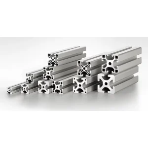 Custom Good Quality 6061 6063 T5 20×20 30×30 40×40 mm T Slot Industrial Extrusion Aluminum Profile