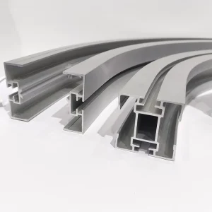 Custom Industrial 6063-T5 Aluminum Beam Extrusion with Bending & Welding Services 6000 Series Custom Length & Thickness