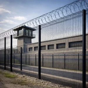 Custom Industrial Security 358 Anti Climb Mesh Fence with Heavy Duty Construction for Facilities