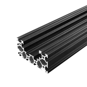 Custom Industrial Square Aluminum Alloy Extrusion Profiles with Anodized Powder Coating for Transportation Tools