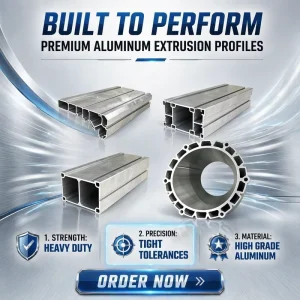 Custom Large Size Aluminum Extrusion Profiles Heavy Duty Industrial Cross Section OEM