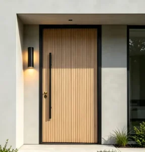 Custom Large Size Pivot Door Modern Metal Entry Door for Luxury Residential Projects for Luxury Homes