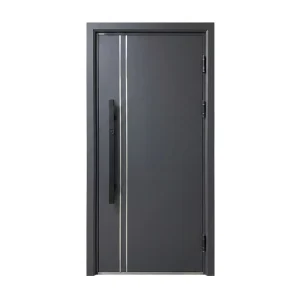 Custom Luxury Security Steel Exterior Door Anti Theft Feature Modern Design for Villa Apartment Use CE Certified 5+ Year