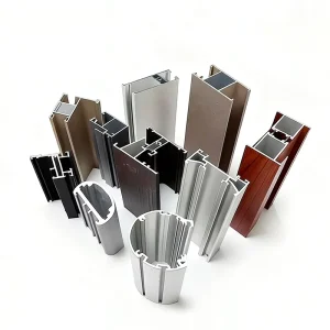 Custom Made 6063 T5 Aluminum Extrusion Profile Mill Finish Structural Frame for Door & Window CNC and Cutting Services