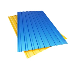 Custom Made Corrugated Sheet R Tin Zinc Coated Sheets Metal Steel Roof Panel Roofing Sheets Spandex Color Roof