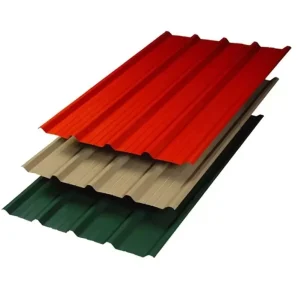 Custom Made Corrugated Tin Zinc Coated Metal Steel Roof Panel Spandex Color Roofing Sheets