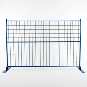 Custom Metal Frame Blue Steel Mesh Panels for Durable Industrial Security