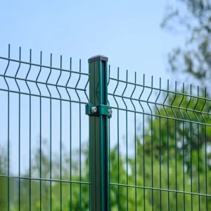 Custom Metal Frame Triangle Bending Wire Mesh Fence for Privacy Boundary