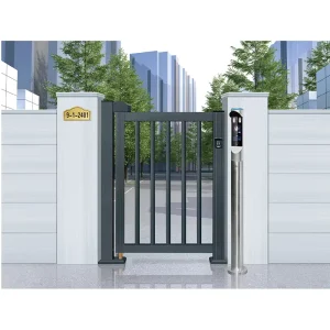 Custom Metal Garden Gate with Aluminum Alloy Construction, Galvanized Finish, and up to 10 m Span