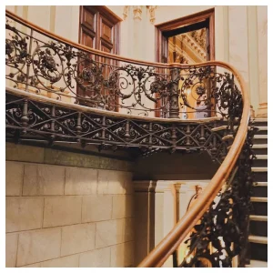 Custom Metal Stair Railing for Residential