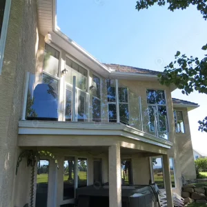 Custom Modern Metal Railing System for Staircases and Balconies with Eco Friendly Materials