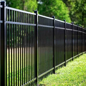 Custom Ornate Metal Security and Sports Fence Panels for Driveways and Farms