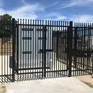 Custom Outdoor Security Welded Metal Mesh Fence Panel Gates Home Garden