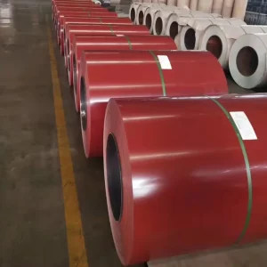 Custom PVDF PE Prepainted Color Coated Painted PPGL Z40 60 80 Painted Metal Roof Panel Coil