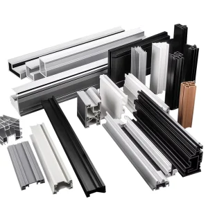 Custom Plastic Extrusion Profile Production Plastic Hollow Profile PVC Molding Profiles For Building