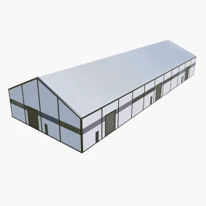 Custom Prefabricated Steel Structure Building Large Span Steel Factory Warehouse Prefab Structural Building