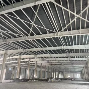 Custom Prefabricated Steel Structure Warehouse Industrial Metal Storage Building Fast Installation for Raw Material Stock