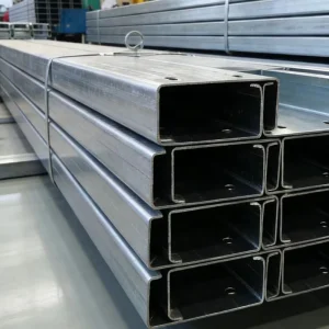 Custom Size C Shape Channel Steel Purlin High Strength Galvanized for Construction Villa Use Anti Corrosion Durable Building