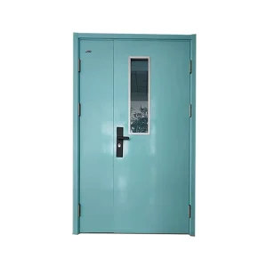 Custom Size Modern Exterior Kitchen Fire Rated Steel Door with Honeycomb Filling 5 Year Warranty Fast Shipping High Quality
