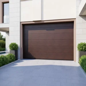 Custom Size Rust Proof Aluminum Garage Door Modern Design Durable Residential Commercial Villa Interior Exterior