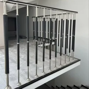 Custom Sizes Stair Railing Metal Handrails French Style Brass & Aluminum Stair Balusters