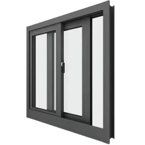 Custom Soundproof Double Glazed Aluminum Casement Windows Insulated Thermal Break Sliding Door for Villa House Project