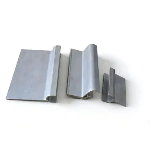 Custom Special Shaped Aluminum Extrusion Profile Aluminum Heavy Duty Extrusion Max 260mm Width For Automotive Locomotive