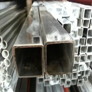 Custom Stainless Steel Pipes 201 310s 304 316L Polished Decorative Welded SS Pipes Square Steel Pipes Grade Formed