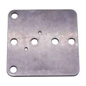 Custom Stamping Fixing Accessories Galvanized Steel Square Gasket Thickened Construction Metal Square Connector Sheet Spacer