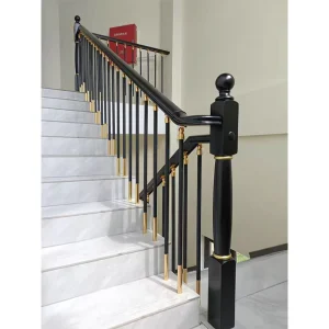 Custom Steel Balustrades Railings Hot Dipped Galvanized Rust Resistant Commercial Industrial Use