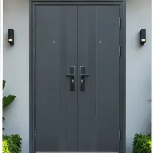 Custom Steel Door Manufacturer Modern Steel Door for Villa Hotel Projects