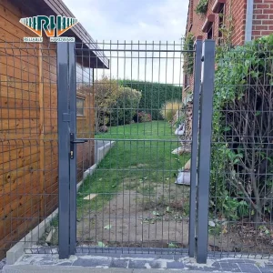 Custom Steel Garden Fence Panel Powder-Coated 3D Welded Wire Mesh Factory Supply
