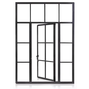 Custom Steel Patio Door Sliding Glass Door Hurricane Wind Load for Coastal House Manufacturer