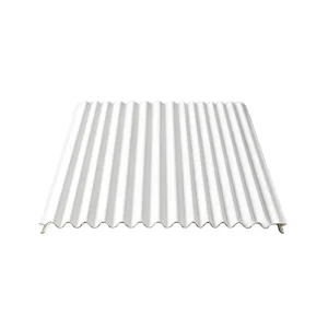 Custom White Color Corrugated Steel Sheet Galvanized Roof Wall Panel With Custom Size Available