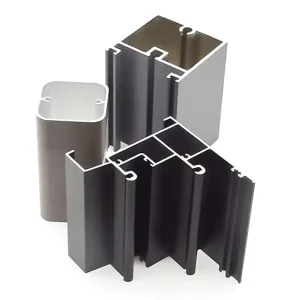 Customizable Aluminum Extruded Profiles Powder Coated 6000 Series